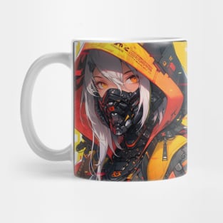 Anime Warrior Girl Mug